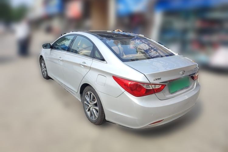 Used Hyundai Sonata 2013 2.0L Automatic Leading Edition Rear Left 45 Deg