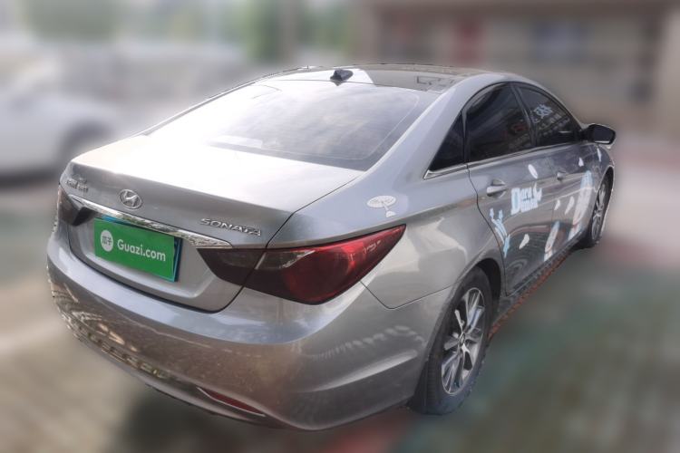 Used Hyundai Sonata 2013 2.0L Automatic Leading Edition Rear Right 45 Deg