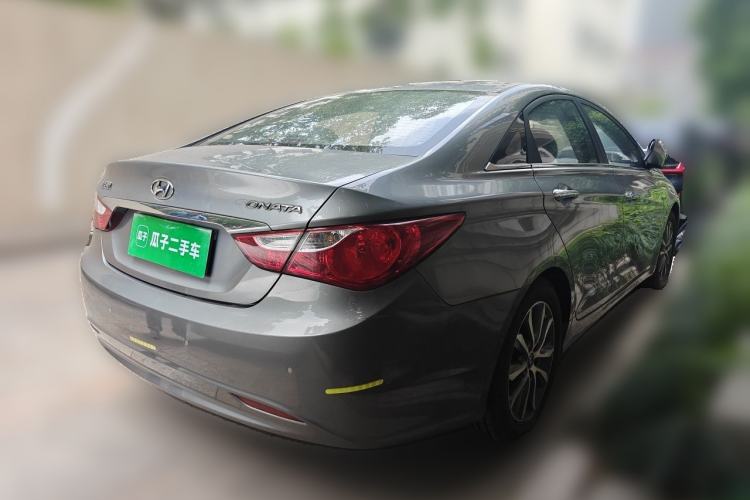 Used Hyundai Sonata 2013 2.0L Automatic Luxury Edition Rear Right 45 Deg