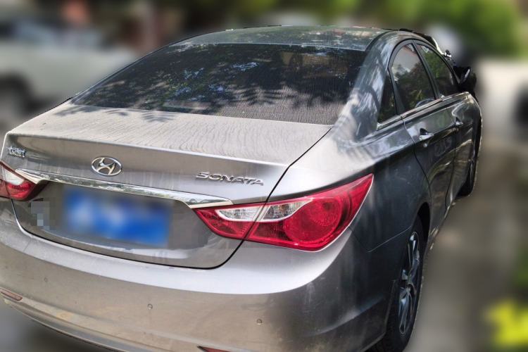 Used Hyundai Sonata 2013 2.0L Automatic Luxury Edition Rear Right 45 Deg