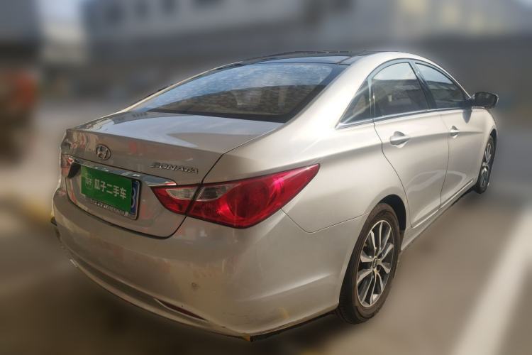 Used Hyundai Sonata 2013 2.0L Automatic Leading Edition Rear Right 45 Deg