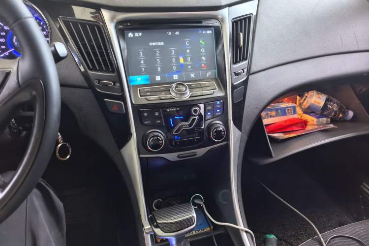 Used Hyundai Sonata 2013 2.0L Automatic Leading Edition Audio And AC Panel