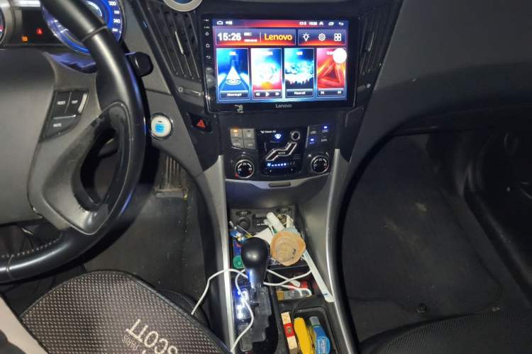 Used Hyundai Sonata 2013 2.0L Automatic Luxury Edition Audio And AC Panel