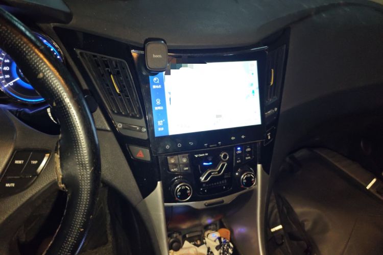 Used Hyundai Sonata 2013 2.0L Automatic Leading Edition Audio And AC Panel