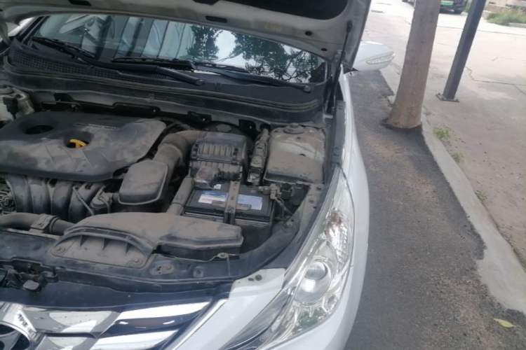 Used Hyundai Sonata 2013 2.0L Automatic Luxury Edition Engine Bay Left