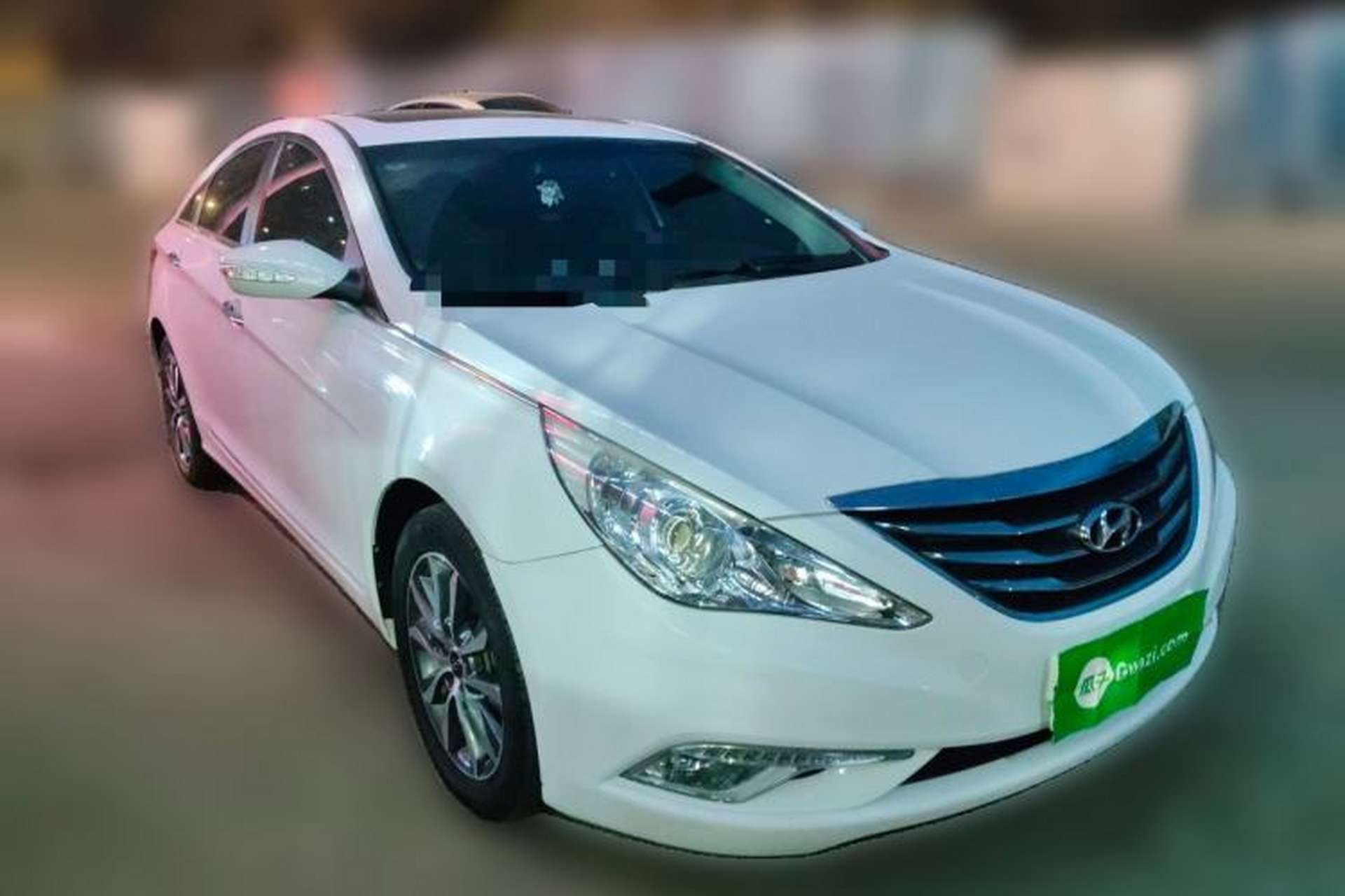 Used Hyundai Sonata 2013 2.0L Automatic Luxury Edition Front Right 45 Deg