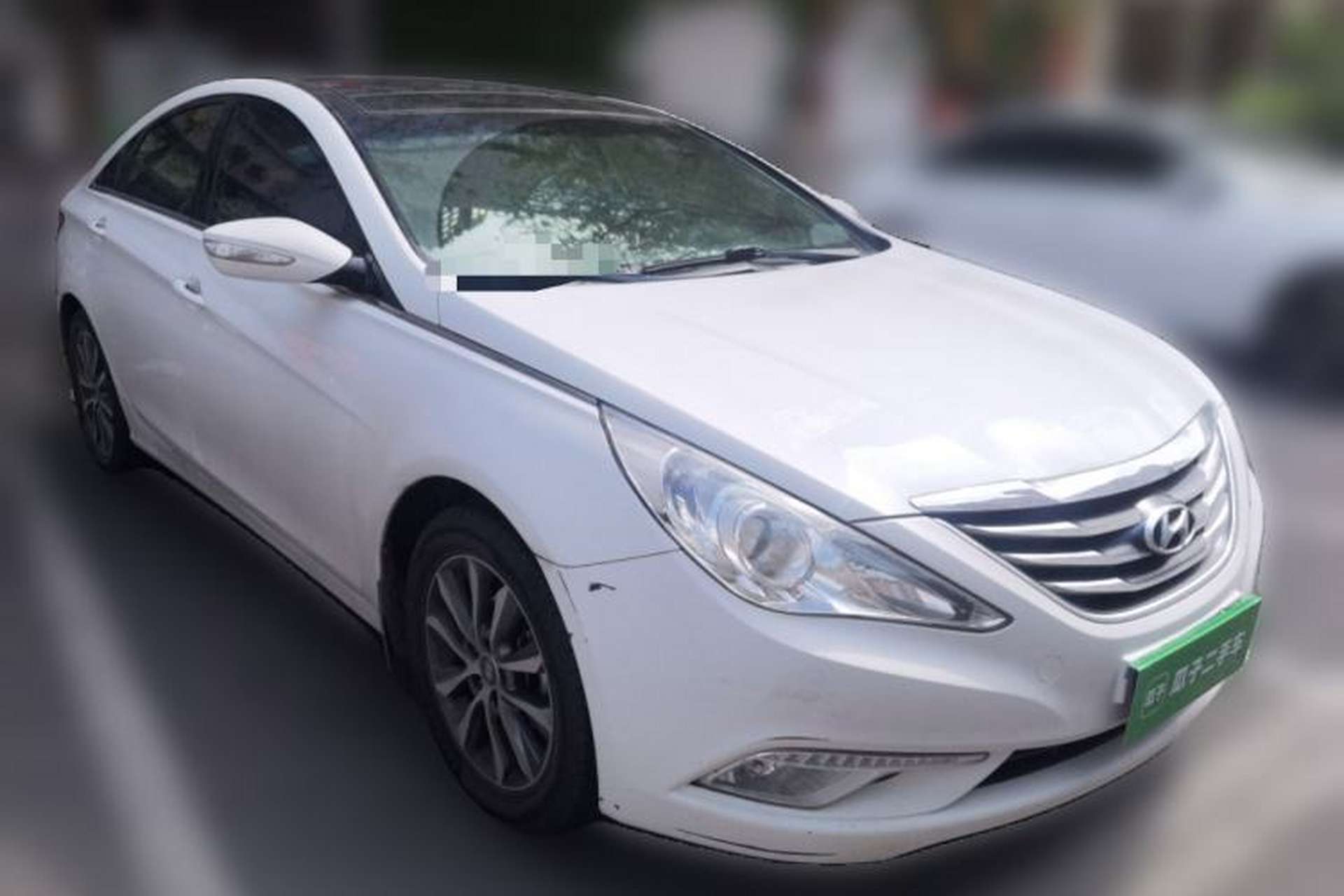 Used Hyundai Sonata 2013 2.0L Automatic Leading Edition Front Right 45 Deg