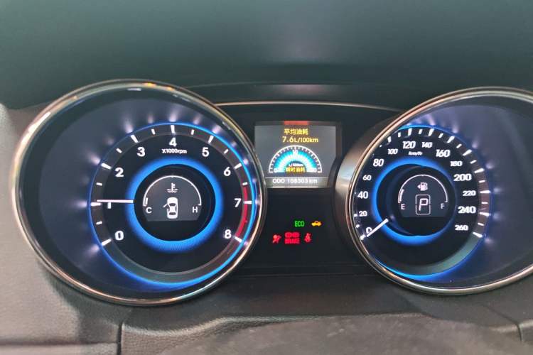 Used Hyundai Sonata 2013 2.0L Automatic Luxury Edition Instrument Cluster