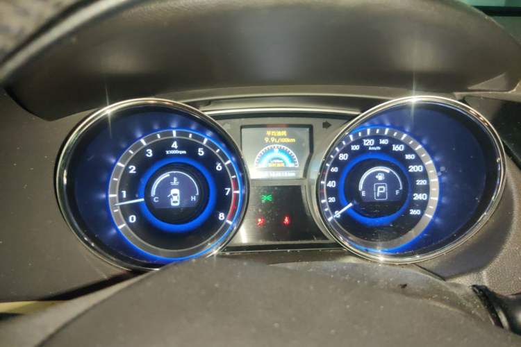 Used Hyundai Sonata 2013 2.0L Automatic Luxury Edition Instrument Cluster