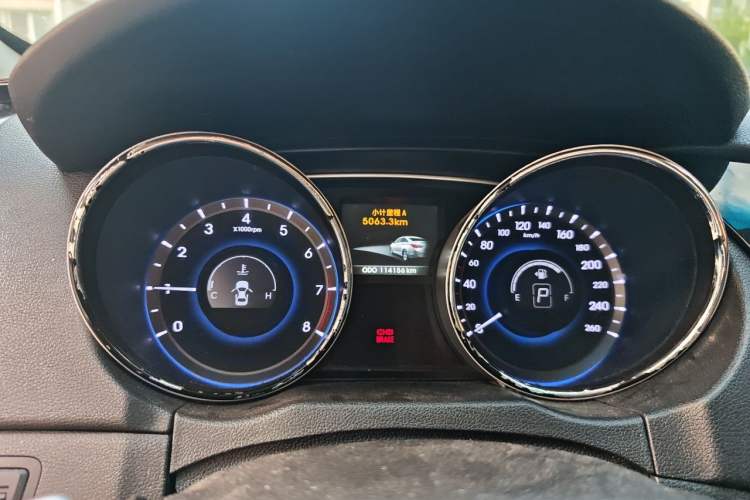 Used Hyundai Sonata 2013 2.4L Automatic Leading Edition China IV Standard Instrument Cluster