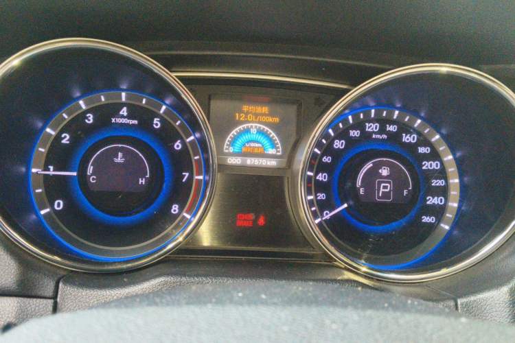 Used Hyundai Sonata 2013 2.4L Automatic Leading Edition China IV Standard Instrument Cluster