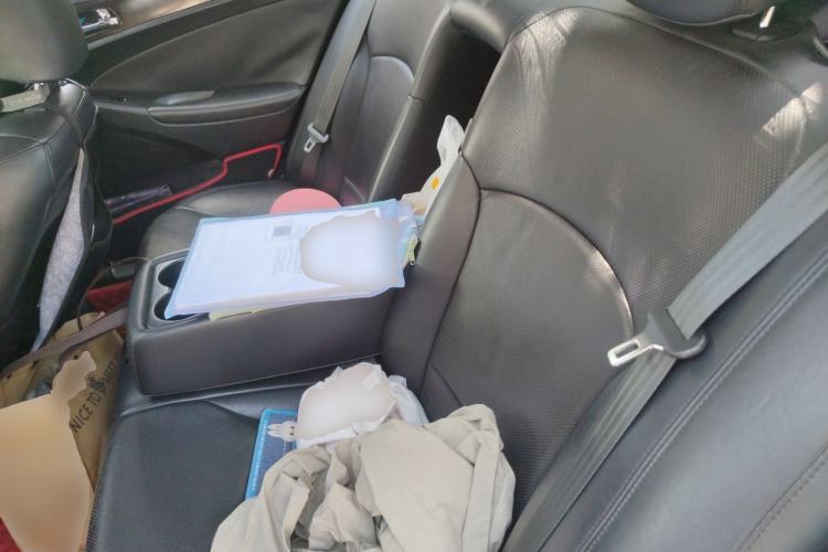 Used Hyundai Sonata 2013 2.0L Automatic Luxury Edition Left Rear Seat