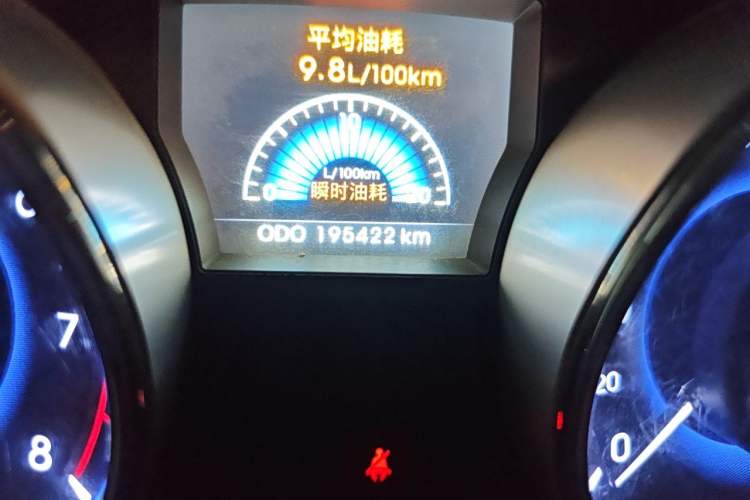Used Hyundai Sonata 2013 2.4L Automatic Leading Edition China IV Standard Odometer Close Up