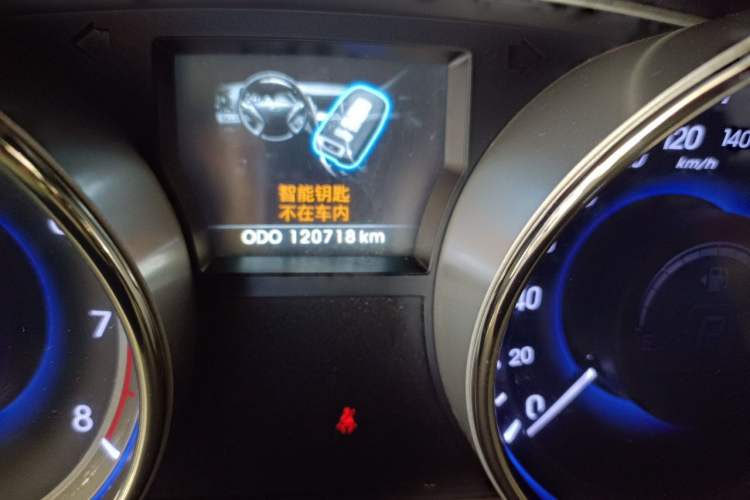 Used Hyundai Sonata 2013 2.4L Automatic Leading Edition China V Standard Odometer Close Up