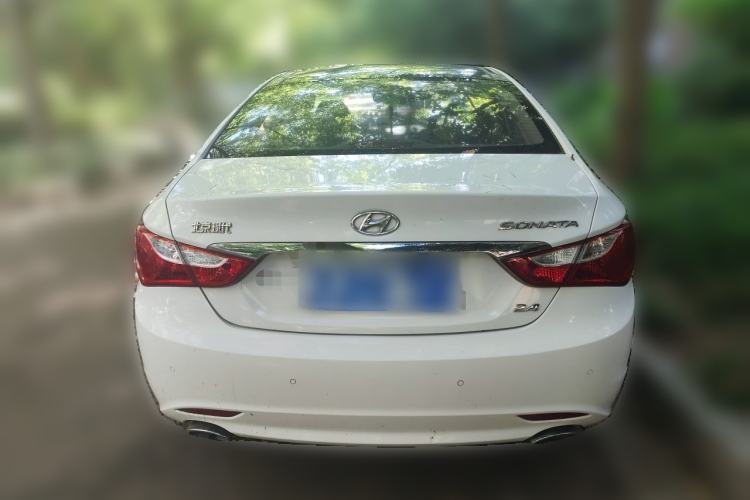 Used Hyundai Sonata 2013 2.4L Automatic Luxury Version China IV Standard Rear