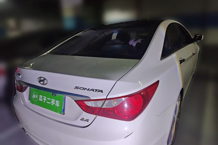Used Hyundai Sonata 2013 2.4L Automatic Luxury Version China IV Standard Rear