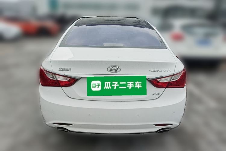 Used Hyundai Sonata 2013 2.4L Automatic Leading Edition China V Standard Rear