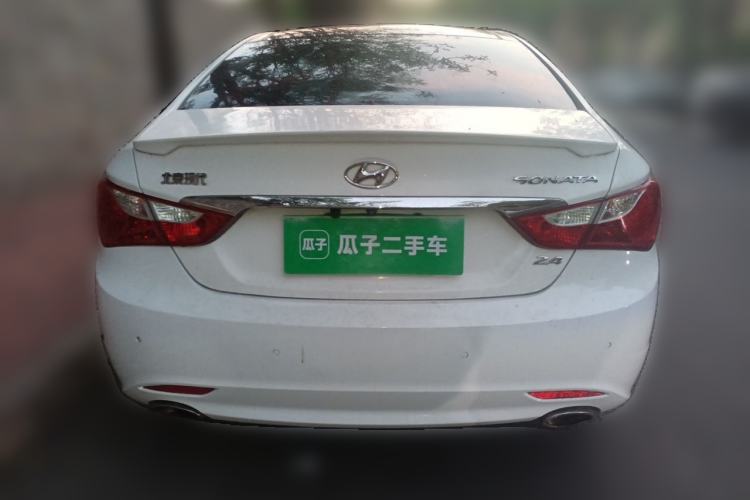 Used Hyundai Sonata 2013 2.4L Automatic Luxury Version China IV Standard Rear