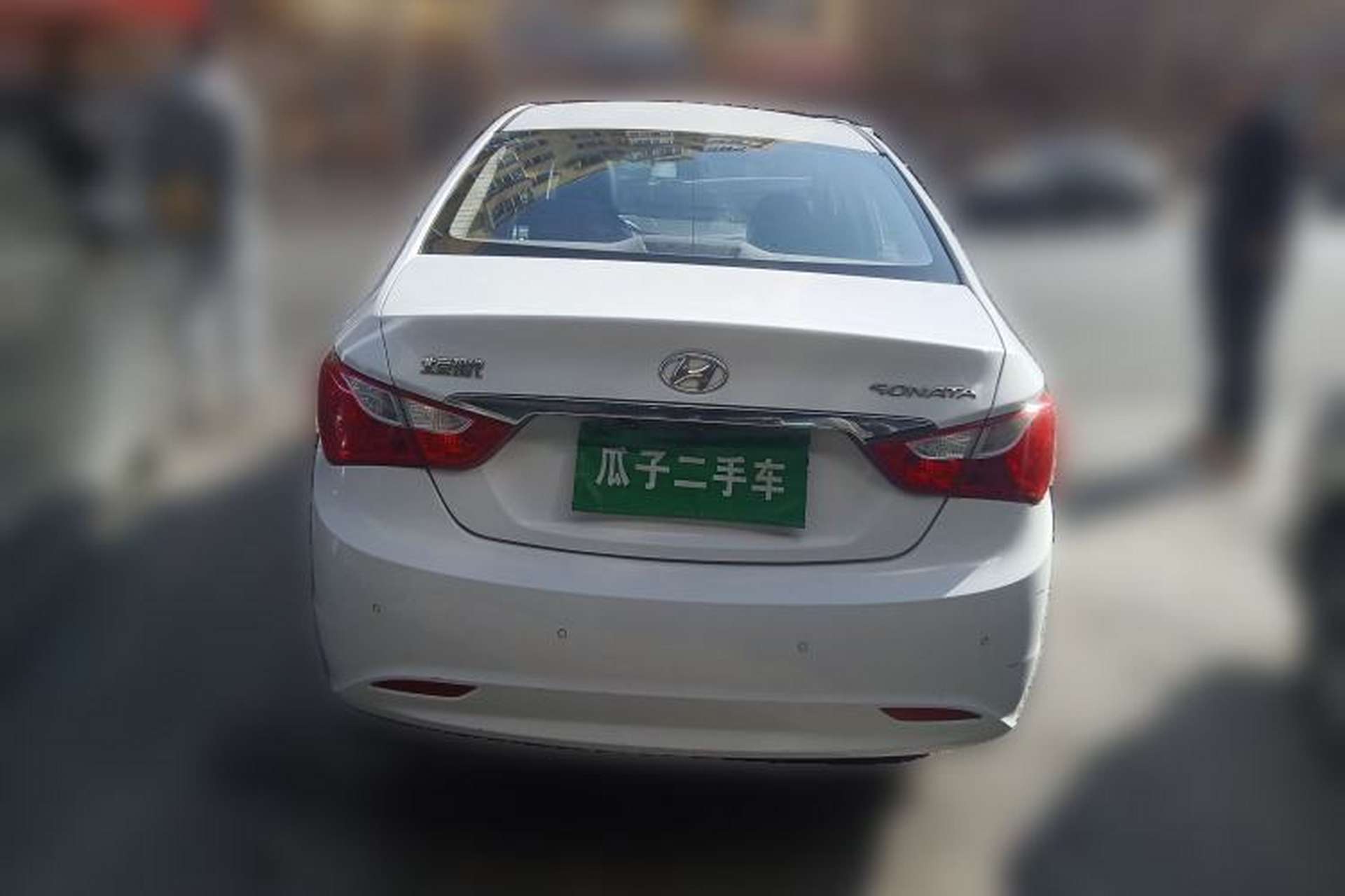 Used Hyundai Sonata 2013 2.0L Automatic Leading Edition Rear