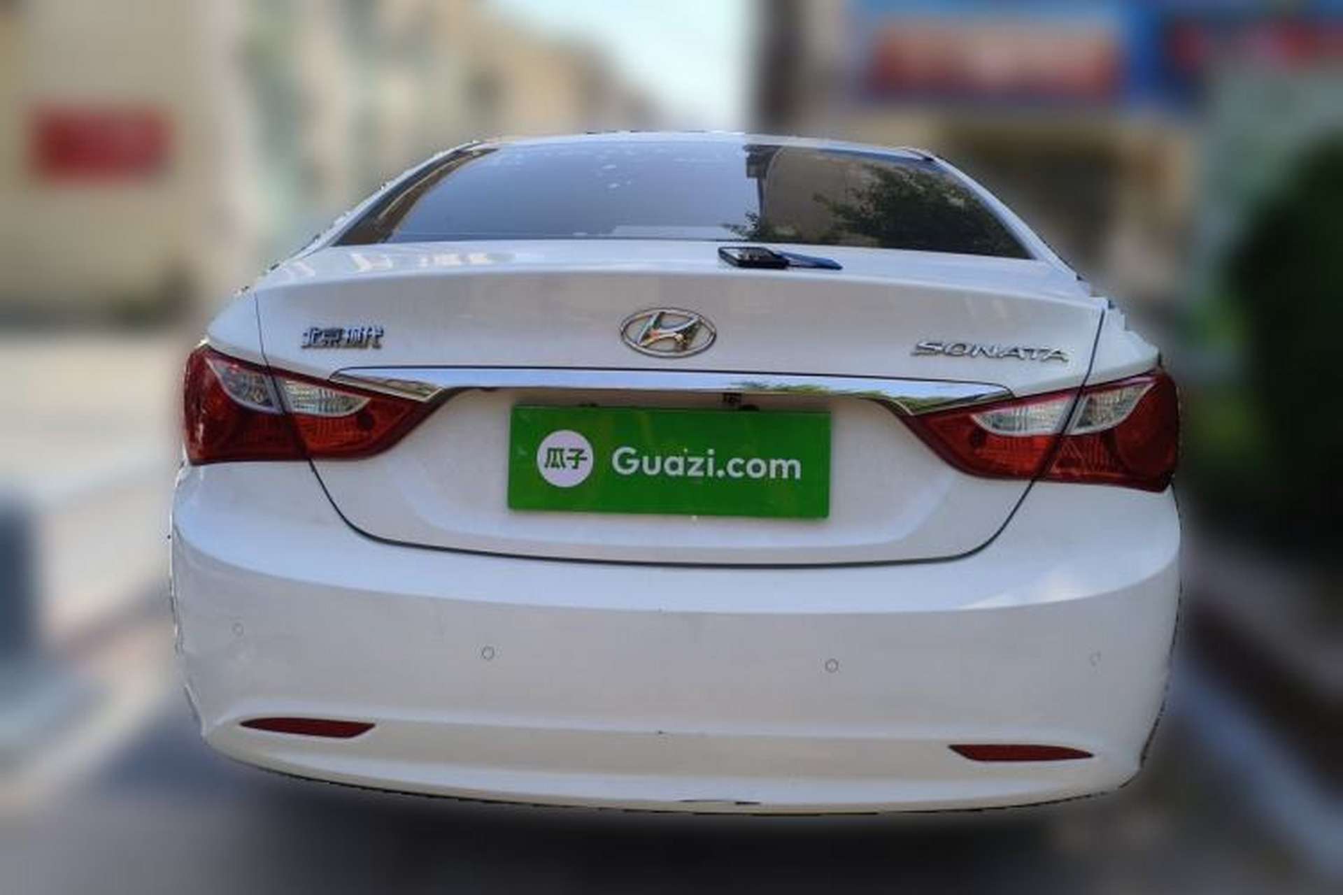 Used Hyundai Sonata 2013 2.0L Automatic Leading Edition Rear