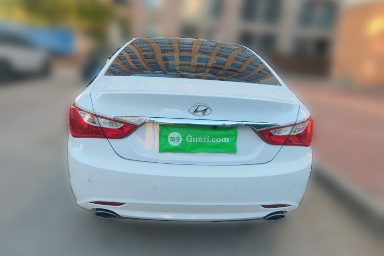 Used Hyundai Sonata 2013 2.4L Automatic Leading Edition China V Standard Rear