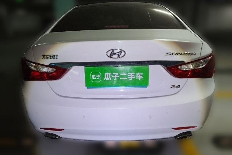 Used Hyundai Sonata 2013 2.4L Automatic Luxury Version China IV Standard Rear