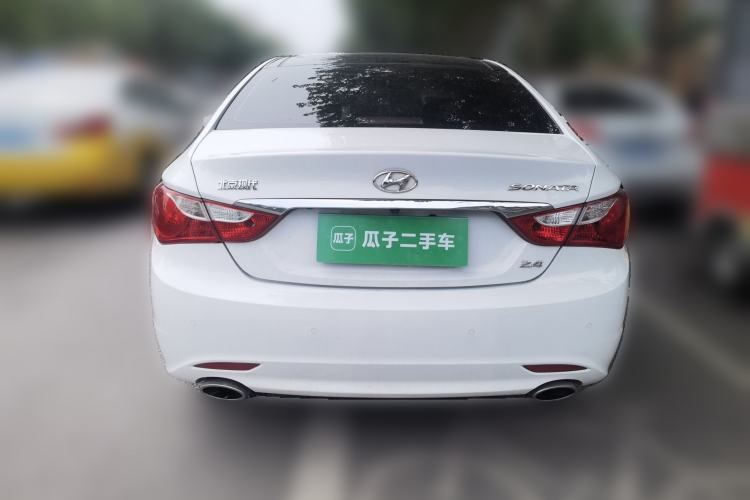 Used Hyundai Sonata 2013 2.4L Automatic Luxury Version China IV Standard Rear