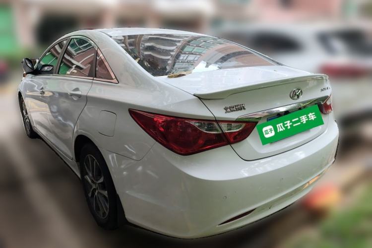 Used Hyundai Sonata 2013 2.0L Automatic Leading Edition Rear Left 45 Deg