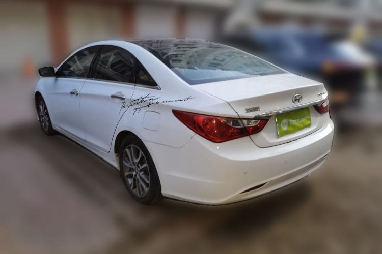 Used Hyundai Sonata 2013 2.0L Automatic Luxury Edition Rear Left 45 Deg