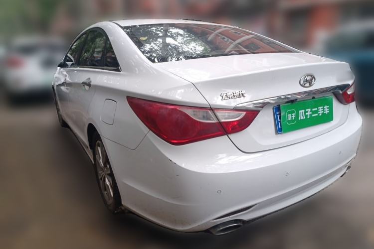 Used Hyundai Sonata 2013 2.0L Automatic Luxury Edition Rear Left 45 Deg