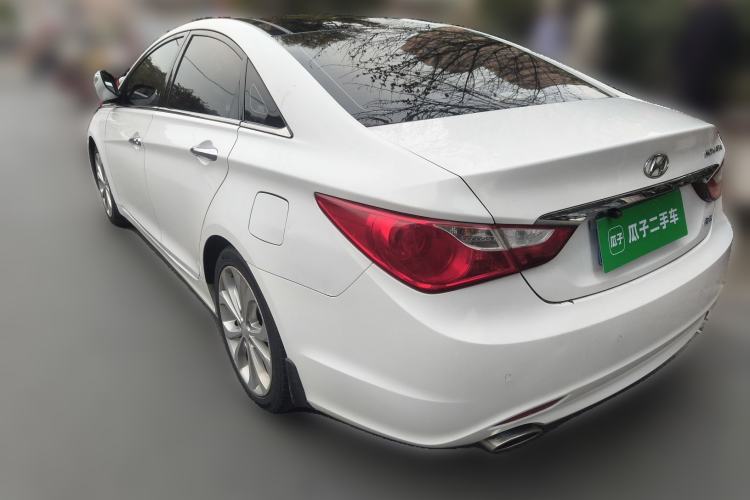 Used Hyundai Sonata 2013 2.4L Automatic Luxury Version China IV Standard Rear Left 45 Deg