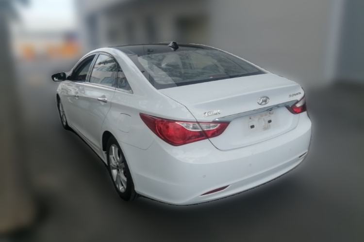 Used Hyundai Sonata 2013 2.0L Automatic Luxury Edition Rear Left 45 Deg