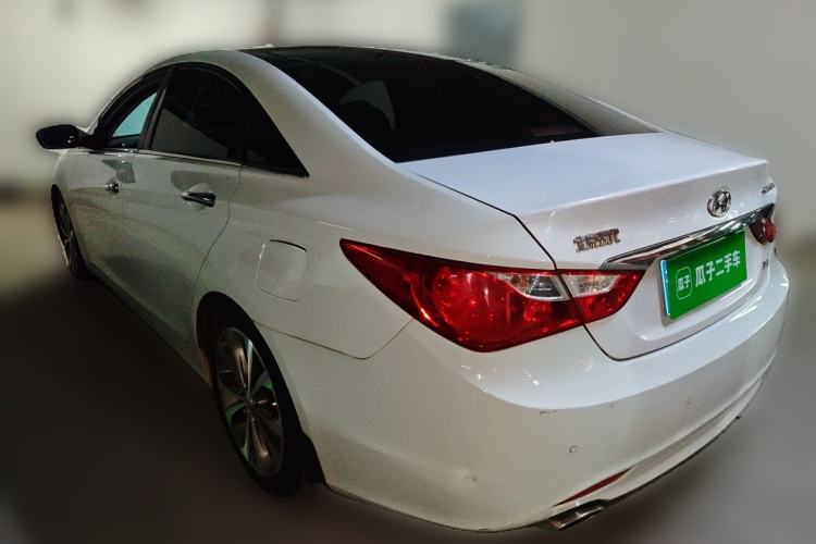 Used Hyundai Sonata 2013 2.4L Automatic Luxury Version China IV Standard Rear Left 45 Deg