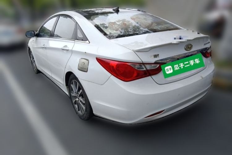 Used Hyundai Sonata 2013 2.0L Automatic Leading Edition Rear Left 45 Deg