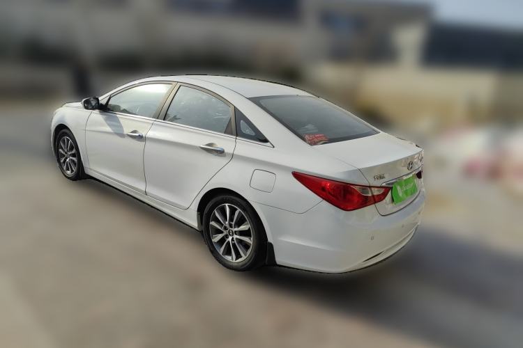 Used Hyundai Sonata 2013 2.0L Automatic Fashion Edition Rear Left 45 Deg