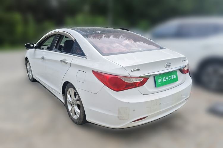 Used Hyundai Sonata 2013 2.0L Automatic Prestige Edition Rear Left 45 Deg