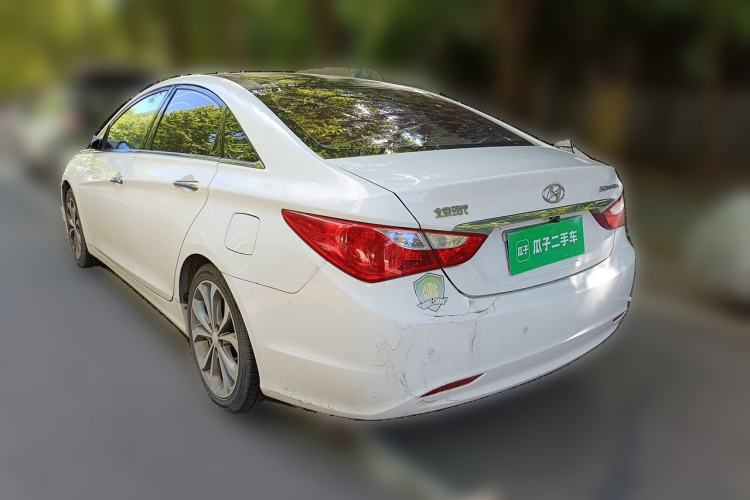 Used Hyundai Sonata 2013 2.0L Automatic Supreme Edition Rear Left 45 Deg