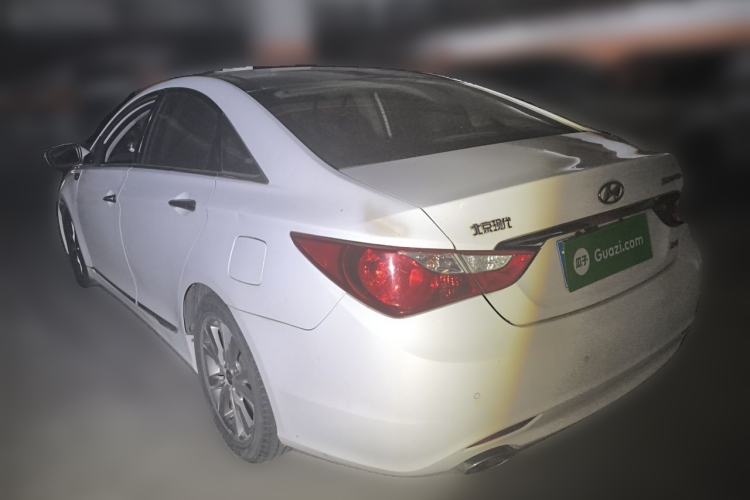 Used Hyundai Sonata 2013 2.4L Automatic Leading Edition China IV Standard Rear Left 45 Deg