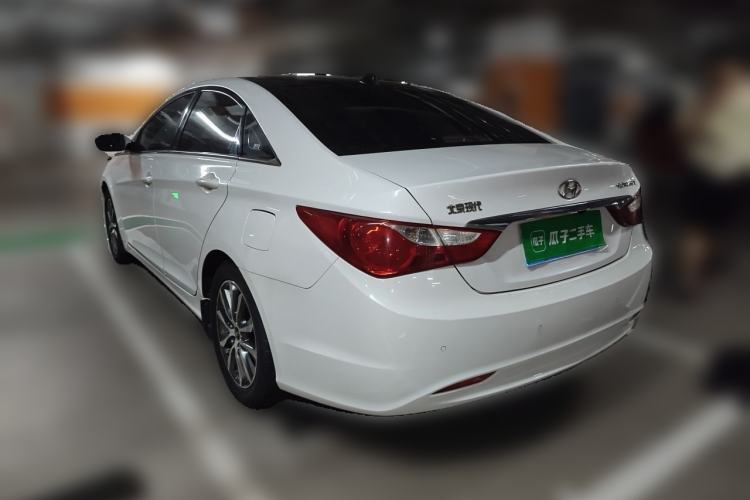 Used Hyundai Sonata 2013 2.0L Automatic Leading Edition Rear Left 45 Deg