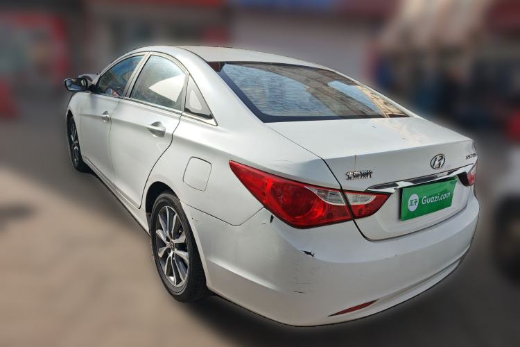Used Hyundai Sonata 2013 2.0L Automatic Fashion Edition Rear Left 45 Deg