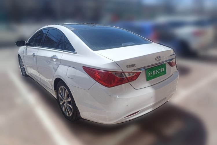 Used Hyundai Sonata 2013 2.0L Automatic Luxury Edition Rear Left 45 Deg