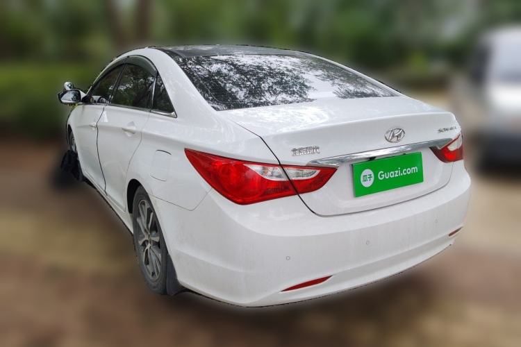 Used Hyundai Sonata 2013 2.0L Automatic Leading Edition Rear Left 45 Deg