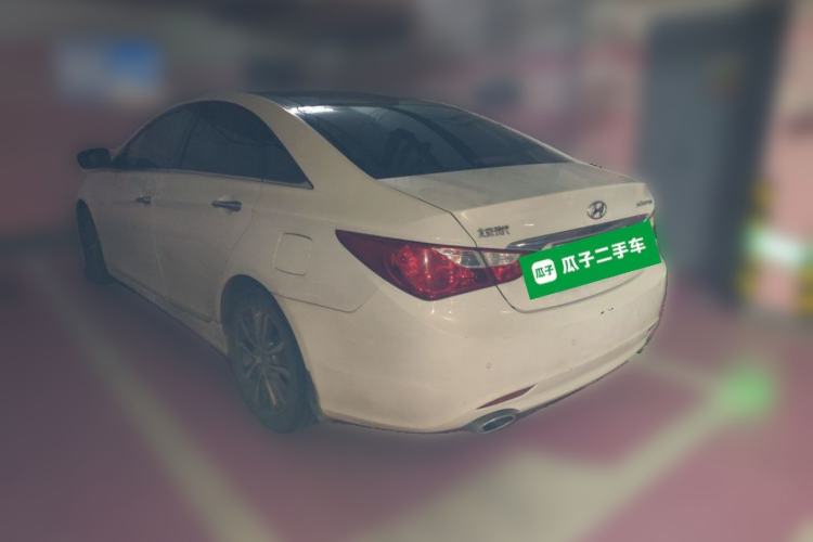Used Hyundai Sonata 2013 2.4L Automatic Leading Edition China IV Standard Rear Left 45 Deg