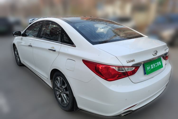 Used Hyundai Sonata 2013 2.4L Automatic Leading Edition China IV Standard Rear Left 45 Deg