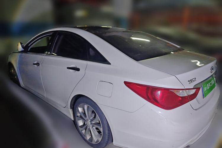 Used Hyundai Sonata 2013 2.4L Automatic Luxury Version China IV Standard Rear Left 45 Deg