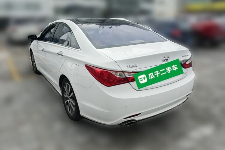 Used Hyundai Sonata 2013 2.4L Automatic Leading Edition China V Standard Rear Left 45 Deg