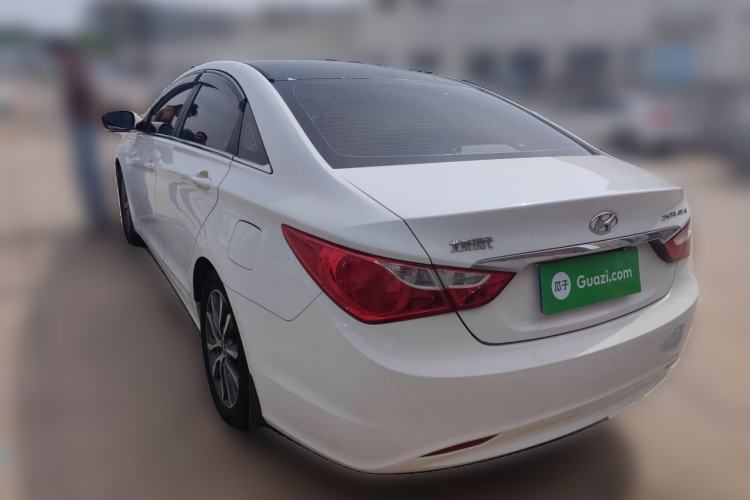 Used Hyundai Sonata 2013 2.0L Automatic Fashion Edition Rear Left 45 Deg