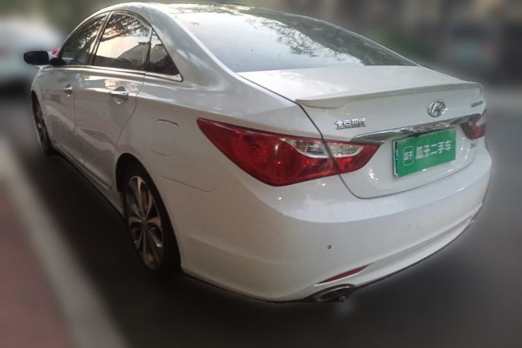 Used Hyundai Sonata 2013 2.4L Automatic Luxury Version China IV Standard Rear Left 45 Deg