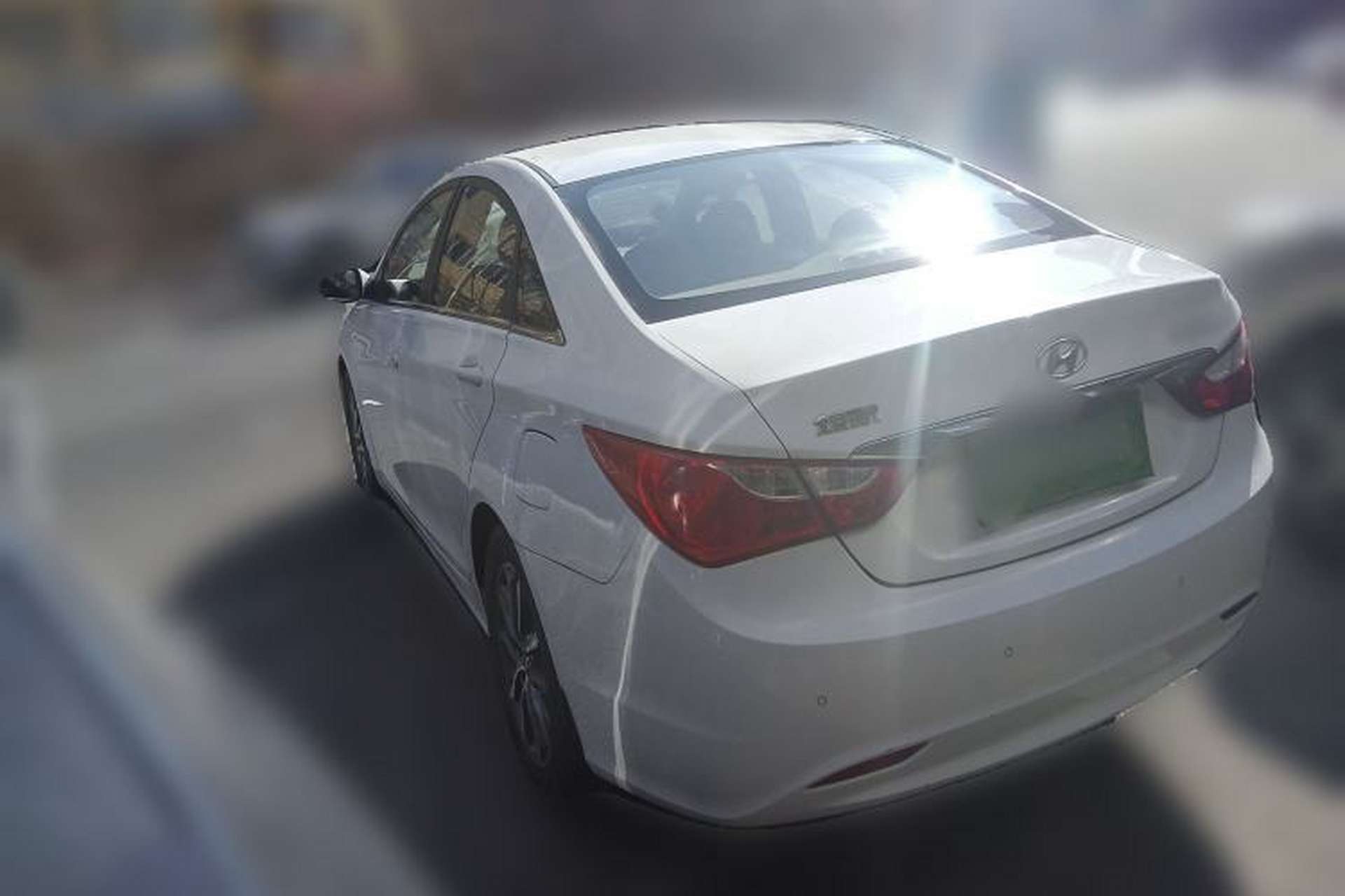Used Hyundai Sonata 2013 2.0L Automatic Leading Edition Rear Left 45 Deg