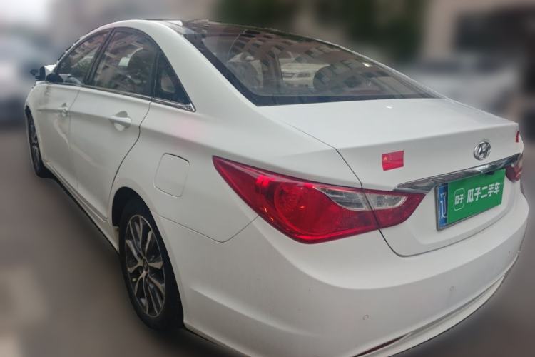 Used Hyundai Sonata 2013 2.0L Automatic Leading Edition Rear Left 45 Deg